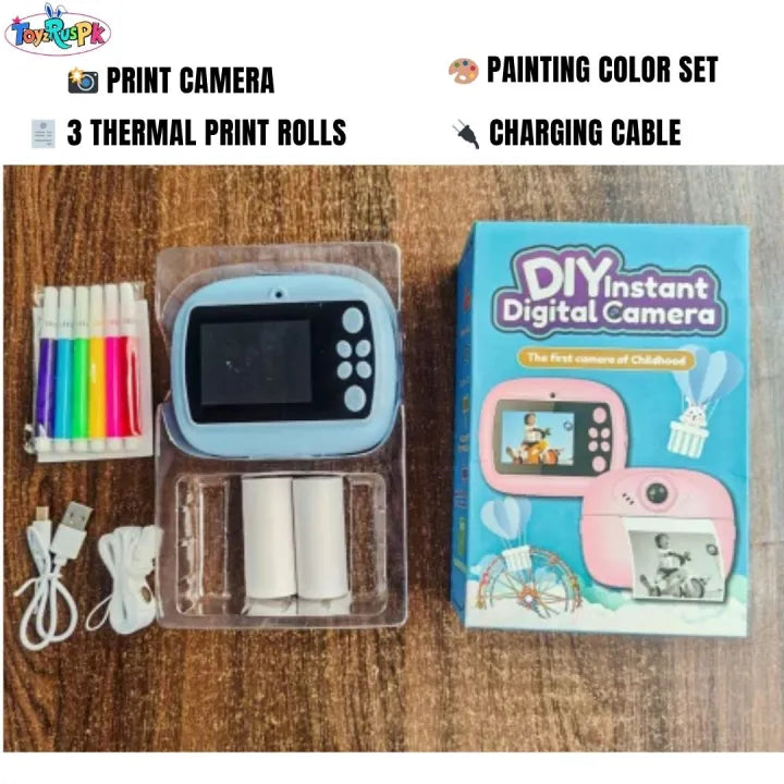Smart Digital Dual Lens Instant Print Camera for Kids