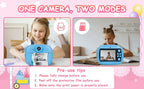 Smart Digital Dual Lens Instant Print Camera for Kids
